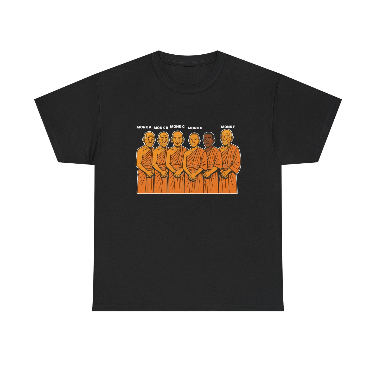 Monk Alphabet T-Shirt