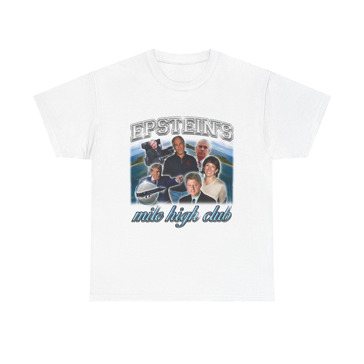Mile High Club Tee, Funny Graphic Tee, Unisex Cotton Shirt, Unique Gift for Travelers, Humor Apparel for Parties