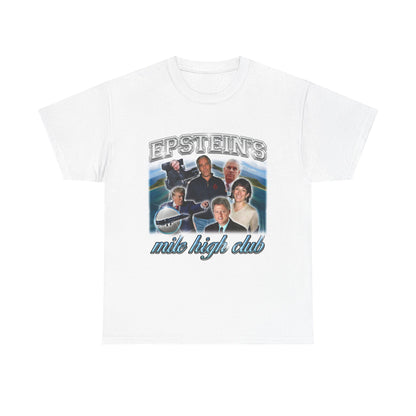 Mile High Club Tee, Funny Graphic Tee, Unisex Cotton Shirt, Unique Gift for Travelers, Humor Apparel for Parties